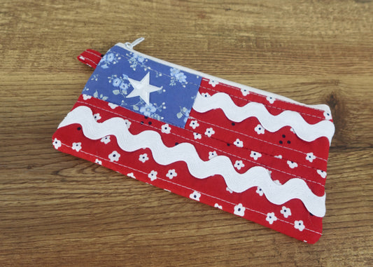 USA Flag Pouch Small